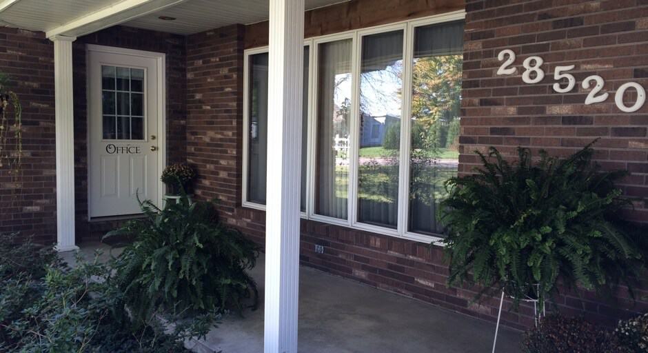 Front Entrance at Pat Yoder Bookkeeping in Nappanee, Indiana